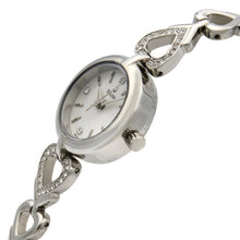 Load image into Gallery viewer, Bulova Crystals White Dial Silver Steel Strap Watch for Women - 96X114