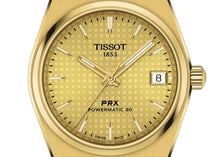 Load image into Gallery viewer, Tissot PRX Powermatic 80 Gold Dial Gold Steel Strap Watch for Men - T137.207.33.021.00