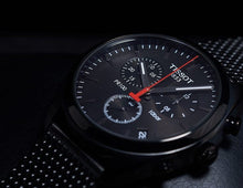 Load image into Gallery viewer, Tissot T Classic PR 100 Chronograph Black Dial Black Mesh Bracelet Watch For Men - T101.417.33.051.00