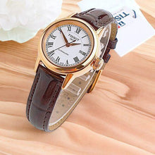 Load image into Gallery viewer, Tissot T Classic Carson White Dial Brown Leather Strap Watch For Women - T085.207.36.013.00