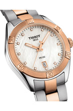 Load image into Gallery viewer, Tissot PR 100 Sport Chic Diamonds Mother of Pearl Dial Two Tone Steel Strap Watch for Women - T101.910.22.116.00