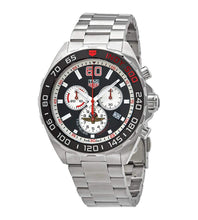 Load image into Gallery viewer, Tag Heuer Formula 1 Indy 500 Special Edition Black Dial Silver Steel Strap Watch for Men - CAZ101V.BA0842