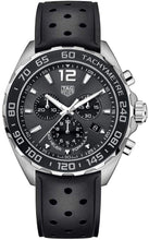 Load image into Gallery viewer, Tag Heuer Formula 1 Black Dial Black Rubber Strap Watch for Men - CAZ1011.FT8024
