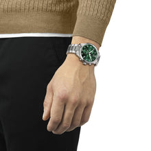 Load image into Gallery viewer, Tissot Chrono XL Classic Green Dial Silver Steel Strap Watch for Men - T116.617.11.092.00