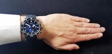 Load image into Gallery viewer, Tissot Seastar 1000 Chronograph Blue Dial Black Rubber Strap Watch For Men - T120.417.17.041.00