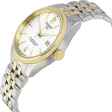Load image into Gallery viewer, Tissot Ballade Powermatic 80 Chronometer Silver Dial Two Tone Steel Strap Watch For Men - T108.408.22.037.00