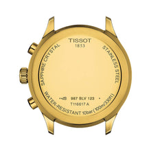 Load image into Gallery viewer, Tissot Chrono XL Classic Black Dial Gold Steel Strap Watch for Men - T116.617.33.051.00