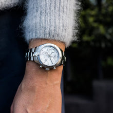 Load image into Gallery viewer, Tissot PR 100 Sport Chic Chronograph Silver Dial Silver Steel Strap Watch for Women - T101.917.11.031.00