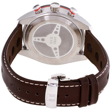 Load image into Gallery viewer, Tissot PRS 516 Chronograph Blue Dial Brown Leather Strap Watch For Men - T100.417.16.041.00