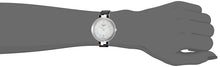 Load image into Gallery viewer, Tissot T Lady Flamingo Mother of Pearl White Dial Black Leather Strap Watch for Women - T094.210.16.111.00