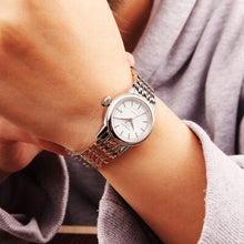 Load image into Gallery viewer, Tissot T Classic Carson Automatic White Dial Silver Steel Strap Watch For Women - T085.207.11.011.00