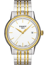 Load image into Gallery viewer, Tissot T Classic Carson Quartz White Dial Two Tone Steel Strap Watch for Men - T085.410.22.011.00