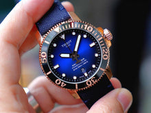 Load image into Gallery viewer, Tissot Seastar 1000 Powermatic 80 Blue Dial Blue Nylon Strap Watch for Men - T120.407.37.041.00