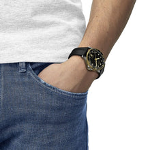 Load image into Gallery viewer, Tissot Seastar 1000 Black Dial Black Rubber Strap Watch For Men - T120.410.27.051.00
