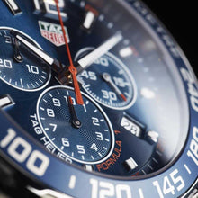 Load image into Gallery viewer, Tag Heuer Formula 1 Chronograph Blue Dial Silver Steel Strap Watch for Men - CAZ1014.BA0842