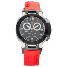Load image into Gallery viewer, Tissot T Race Chronograph Black Dial Red Rubber Strap Watch for Men - T048.417.27.057.01
