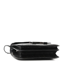 Load image into Gallery viewer, Shiny Alligator Constance 18 Black