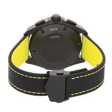 Load image into Gallery viewer, Tag Heuer Aquaracer Chronograph PVD Black Dial Black Nylon Strap Watch for Men - CAY218A.FC6361