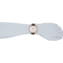 Load image into Gallery viewer, Tissot T Classic Tradition Chronograph White Dial Brown Leather Strap Watch For Men - T063.617.36.037.00