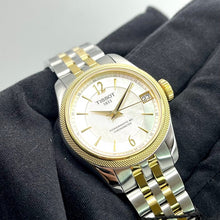 Load image into Gallery viewer, Tissot Ballade Powermatic 80 Mother of Pearl Silver Dial Two Tone Steel Strap Watch For Women - T108.208.22.117.00