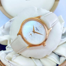 Load image into Gallery viewer, Tissot T Lady Bella Ora Mother of Pearl Dial Cream Leather Strap Watch for Women - T103.310.36.111.00