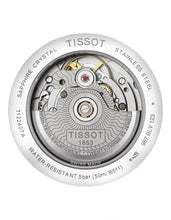 Load image into Gallery viewer, Tissot T Classic Carson Premium Powermatic 80 Black Dial Silver Steel Strap Watch For Men - T122.407.11.051.00