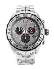 Load image into Gallery viewer, Tag Heuer Formula 1 Special Edition Chronograph Grey Dial Silver Steel Strap Watch for Men - CAZ1012.BA0883