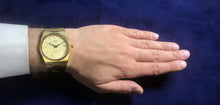 Load image into Gallery viewer, Tissot PRX Champagne Yellow Gold Dial Gold Steel Strap Watch for Men - T137.410.33.021.00