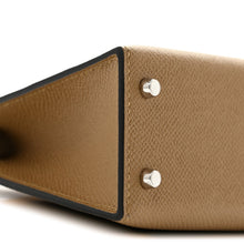 Load image into Gallery viewer, Epsom Casaque Mini Kelly Sellier 20 Vert Loden Dune Dark Bronze