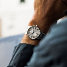 Load image into Gallery viewer, Tissot Carson Premium Silver Dial Silver Steel Strap Watch for Men - T122.417.11.033.00