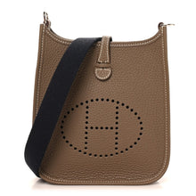 Load image into Gallery viewer, Taurillon Clemence Amazone Evelyne TPM Etoupe Bleu Indigo