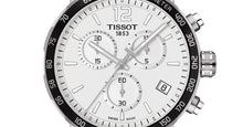 Load image into Gallery viewer, Tissot Quickster Chronograph NBA LA Lakers White Dial Yellow NATO Strap Watch for Men - T095.417.17.037.05