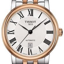 Load image into Gallery viewer, Tissot Carson Premium White Dial Two Tone Steel Strap Watch For Men - T122.410.22.033.00