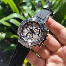 Load image into Gallery viewer, Tissot T Race Chronograph White Dial Black Rubber Strap Watch For Men - T141.417.17.011.00