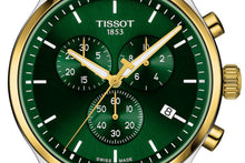 Load image into Gallery viewer, Tissot T Sport Chrono XL Classic Green Dial Two Tone Steel Strap Watch for Men - T116.617.22.091.00
