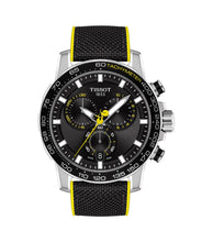 Load image into Gallery viewer, Tissot T Sport Supersport Chrono Tour De France Black Dial Black Nylon Strap Watch for Men - T125.617.17.051.00