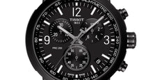 Load image into Gallery viewer, Tissot PRC 200 Chronograph Black Dial Black Steel Strap Watch For Men - T114.417.33.057.00