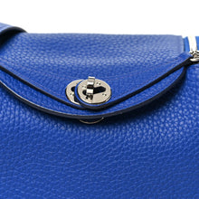 Load image into Gallery viewer, Taurillon Clemence Mini Lindy 20 Bleu Electrique