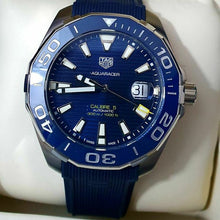 Load image into Gallery viewer, Tag Heuer Aquaracer Blue Dial Watch for Men - WAY201B.FT6150