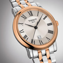 Load image into Gallery viewer, Tissot Carson Premium Lady Silver Dial Two Tone Steel Strap Watch For Women - T122.210.22.033.01