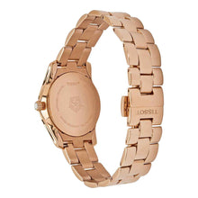 Load image into Gallery viewer, Tissot T Wave Mother of Pearl Dial Rose Gold Steel Strap Watch For Women - T112.210.33.113.00