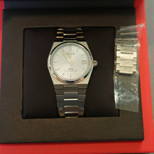 Load image into Gallery viewer, Tissot PRX Powermatic 80 Ice Blue Dial Silver Steel Strap Watch for Men - T137.207.11.351.00