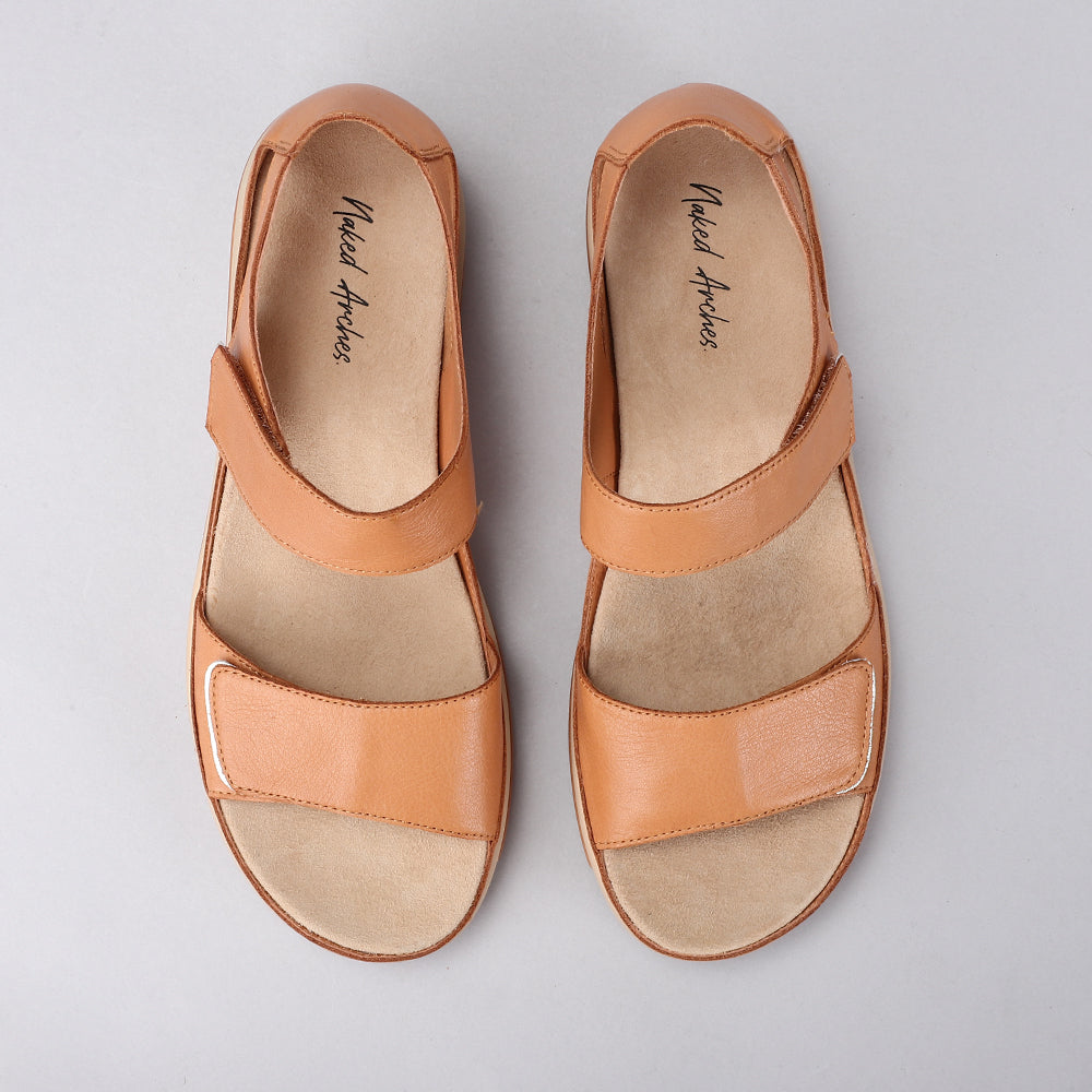 NAKED ARCHES Happy - Tan/Soft Gold