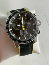 Load image into Gallery viewer, Tissot T Sport Supersport Chrono Tour De France Black Dial Black Nylon Strap Watch for Men - T125.617.17.051.00