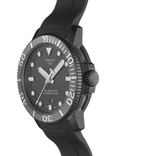 Load image into Gallery viewer, Tissot Seastar 1000 Powermatic 80 Black Dial Black Rubber Strap Watch For Men - T120.407.37.051.00