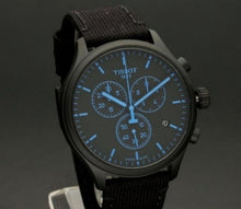 Load image into Gallery viewer, Tissot Chrono XL Quartz Black Dial Black Nylon Strap Watch For Men - T116.617.37.051.00