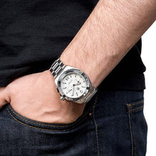 Load image into Gallery viewer, Tag Heuer Aquaracer Chronograph White Dial Silver Steel Strap Watch for Men - WAY111Y.BA0928