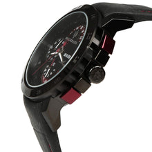 Load image into Gallery viewer, Maserati Ingegno Chronograph Black Dial Black Leather Strap Watch For Men - R8871619003