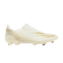 Load image into Gallery viewer, adidas X Ghosted+ FG White Metallic Gold Melange