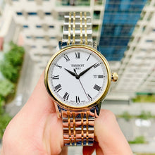 Load image into Gallery viewer, Tissot T Classic Carson Quartz White Dial Two Tone Steel Strap Watch for Men - T085.410.22.013.00